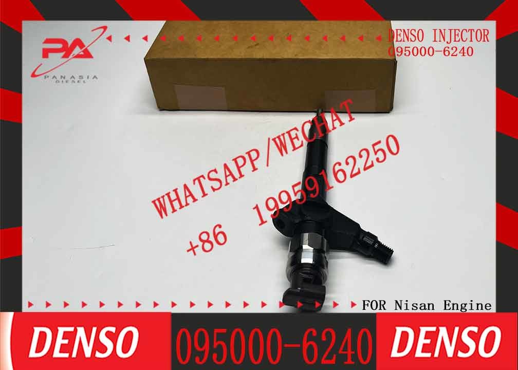 Good price common rail injector 095000-6240 095000-6243 fuel injector for NISSAN 16600-VM00A 16600-VM00D 16600-MB40E 166