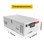 Best OEM JK DIY Battery Kits 48V 15KWH Rack Model With JK 200A Smart BMS