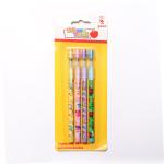 Fancy plastic bullets push pencil/non-sharpening pencil/9 colors bullet pencil
