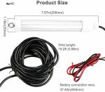 12V 120 LED Submersible Fishing Light for Night Fishing 50000 Hour Working