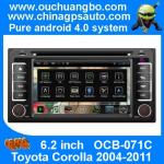 Ouchuangbo Car GPS USB 3G Wiifi S150 Android 4.0 Toyota Corolla 2004-2011 Auto