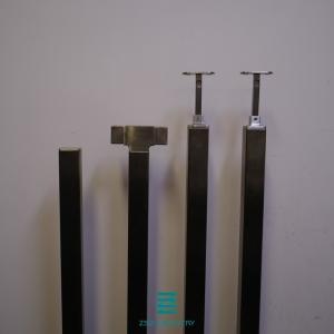 China Durable Metal Posts For Cable Railing 40x40x2.0mm X 1041.4mm (41&quot;) factory