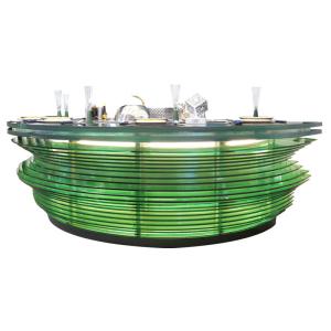 China Customized Semi Circle Teppanyaki Grill Tables Low Noise For Kitchen factory