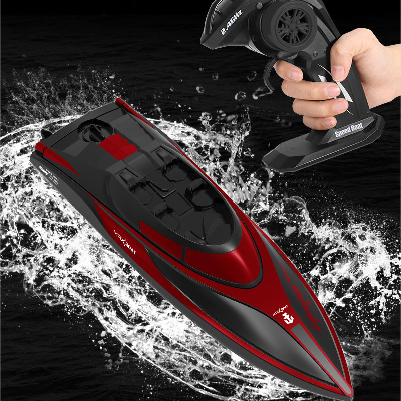 20 KPH High Speed Remote Control Water Play Electric Boats with Plastic Material