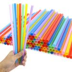 Biodegradable Colored Pla Order 120 Large Smoothie Straws 10.3 Inches Extra Long