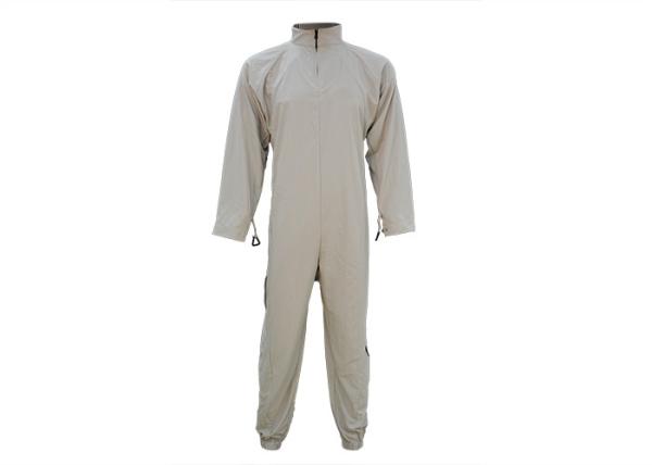 Long Sleeve Protective Work Clothing 100% Nylon Taslan Mens Zip Up Overalls
