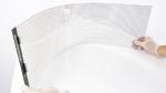 Adhesive Flexible Transparent LED Film Screen Architectural Glass Curtain Wall