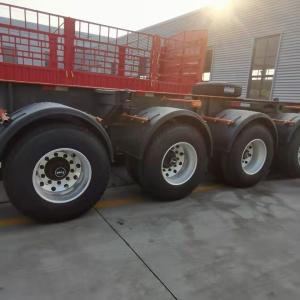 China 30t-50t Load Capacity Skeletal Semi Truck Trailer with 1310mm Wheel Base factory