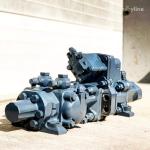 Impact Rate 2400 Bpm Rock Drills ST58 Drill Steels 12 KW Power Rating HL710S
