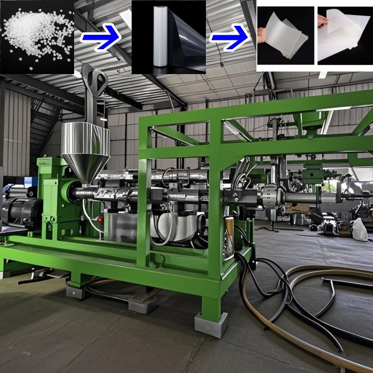 China PP Sheet Extruder Energy-Saving and Environmentally Friendly Plastic Machine on sale