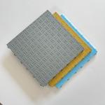 Interlocking Garagetrac Diamond Flex Garage Floor Tiles 18mm Thickness