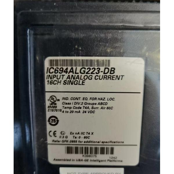 China IC694ALG223-dB GE 16-Channel single Input analog Current Module factory