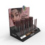 Eyeliner Pencil Counter Display Units PVC Foam Board Cosmetic Product Display