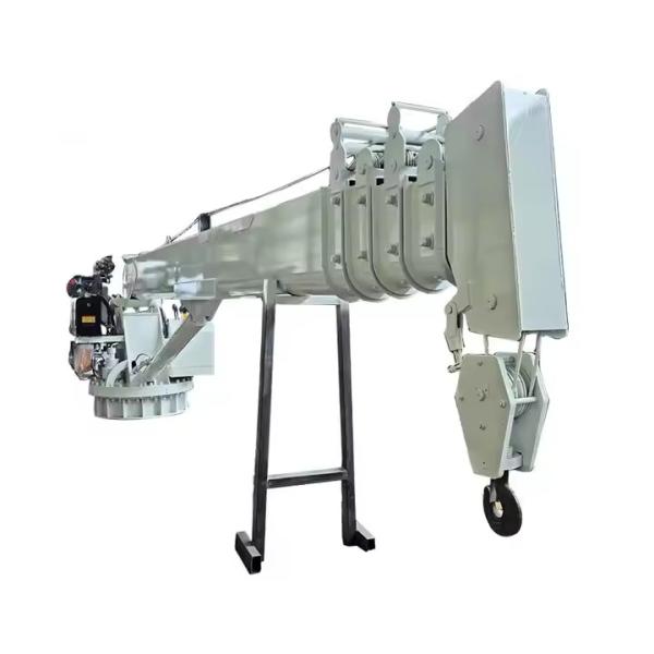 XDEM Ship Crane Diesel-Powered Telescopic Boom Crane Enhances Offshore Salvage