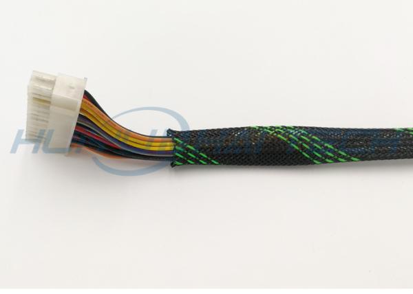Abrasive Resistant Electrical Braided Sleeving For Multi Cable Harness