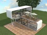 Combination Style And Comfort Prefabricated Bungalow Apple Cabin House