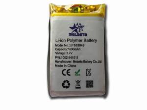 China Lithium Polymer Battery Pack 3.7V 1000mAh For GPS , E-book factory