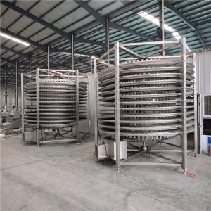 China Industrial Bakery Equipment Bread Screw Freezing Tower Machine Price factory