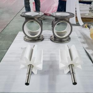 China Smooth And Durable Ceramic Star Valve For Material Cleanliness factory