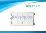 Desktop Cable Termination Box 6 Core Optical Fiber Splice Tray 12 Pigtail Ø16mm