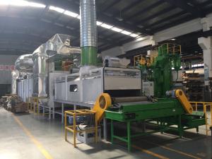 China Metal Industrial Paint Curing Oven 1200 Mm Mesh Belt Width Low Noise factory