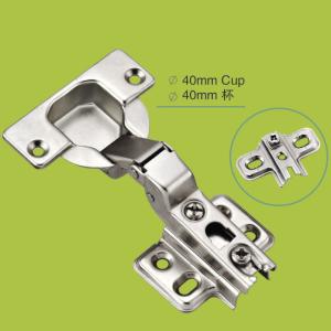 China China OEM Factory cabinet hardware 40 cup two way hinge half-overlay factory
