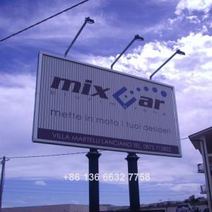 China Rotating panel double sides street outdoor billboard factory