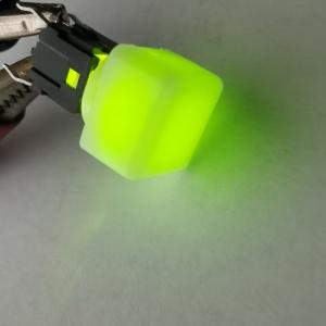 Mini SPST Illuminated Push Button Switch IP40 With Cube Cap