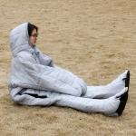 70.9" Large Humanoid Outdoor Camping Sleeping Bags Wearable Sleeping Bag Single