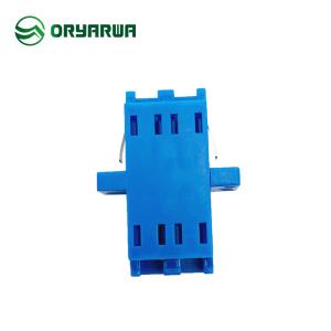 China ISO9001 Integrated LC DX SM MM Fiber Optic Adapter factory