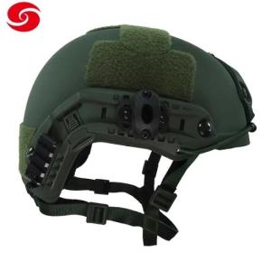 China Green Ballistic Helmet Us Nij 3A Military Bulletproof Helmet Army Helmet Fast Helmet factory
