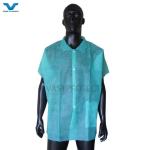 Unisex V601 OEM Food Processing Non-Woven PP Disposable Lab Coat within Your