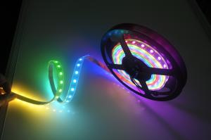 China RGB Flexible Individually LED Strip Light WS2813 Non-waterproof IP30 16.4FT 5M 60LEDs 300LEDs factory