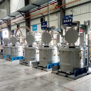 China Stationary Molten Aluminium Transfer Ladle Preheating System Ladle Preheaters factory