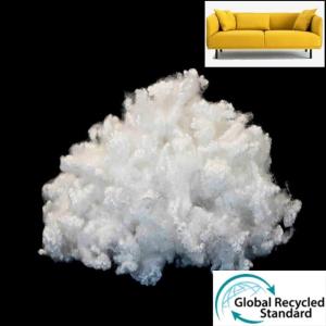 China 7D Hollow Siliconized Polyester Fibre 72mm Spiral Curl OEKO TEX factory