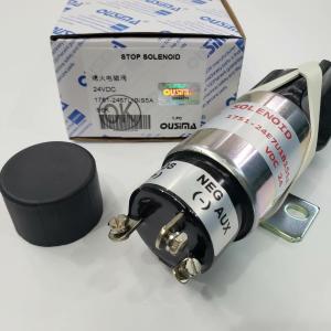 China OUSIMA Fuel Shut Off Solenoid 1751-2467UIBIS5A Stop Solenoid 17512467UIBIS5A For E340 S6K factory