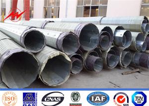 China Length 14m 15m Electric Utility Pole Q355 Hot Rolled Steel factory