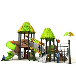 China Customized Children Outdoor Playground Slide Amusement Park Games Anti-skid factory