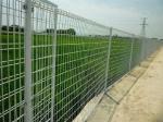 Steel PVC Coated 3D Fence Panel / Security Wire Fencing Plastic Bag Packing