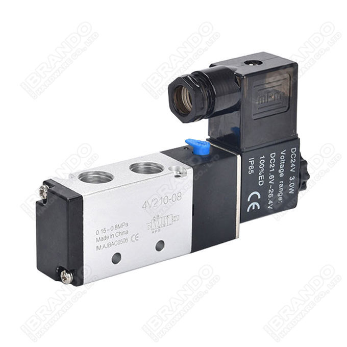 Adjustable Pneumatic Throttle Valve With Silencer Sintered Bronze 15