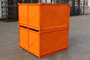 China Zinc Plated Warehouse Storage Steel Q235 Metal Storage Cage factory
