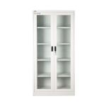 School Used Glass Door Filing Cabinet Metal Cabinet Locker
