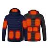 China 2022 Winter Puffer Coats Custom Waterproof USB Electrical Heated Jacket Men′s Down Coat factory