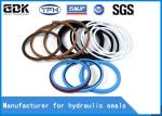 Durable Komatsu Hydraulic Cylinder Seal Kit PC60-1 Customized Size For Excavator