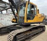 2018 Used Volvo 290 Excavator in Korea 29 Ton Crawler Chain Earth-moving