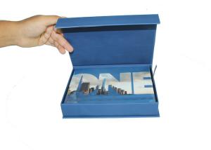 China Multi - page handmade lcd video greeting card for business promotional factory
