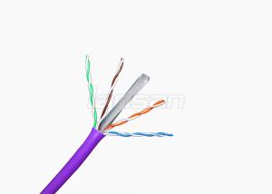 China 550Mzh Cat6 UTP 4 Pair Cable Solid Wire Fluke Pass For Communication factory