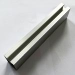 Aluminum Photovoltaic Installation Guide Rail Silver Vertical Solar Mounting