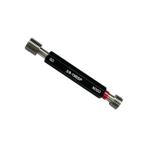 China 3/8-19 BSP G Go and NoGo Plug Thread Gauge with Calibration Certificate Manual Measure Method factory