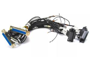 China RF 500mm Robot Wiring Harness Lvds Flexible Cables Radio Frequency Switching factory